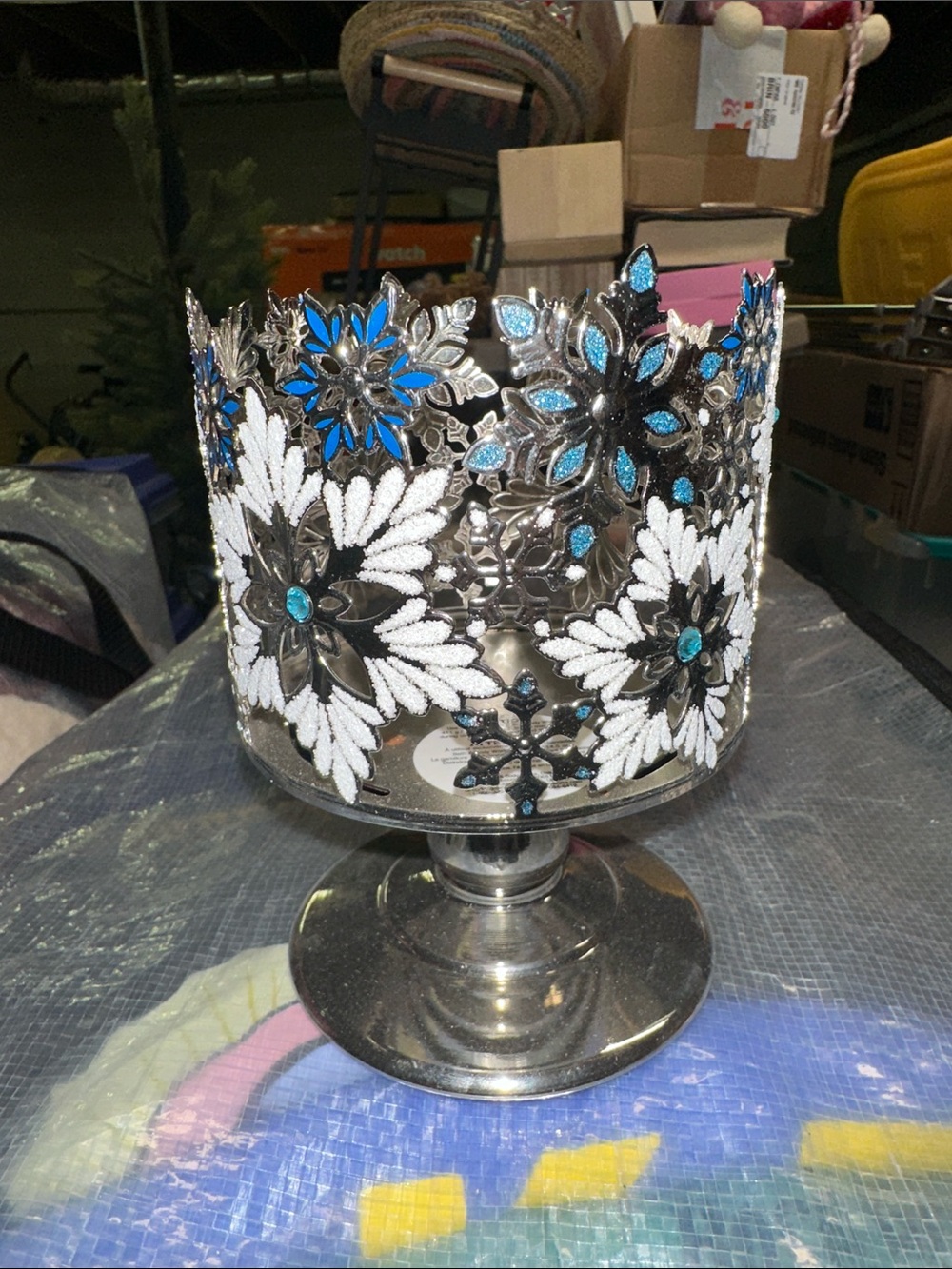 Bath & Body Works Candle Holder - Winter Edition